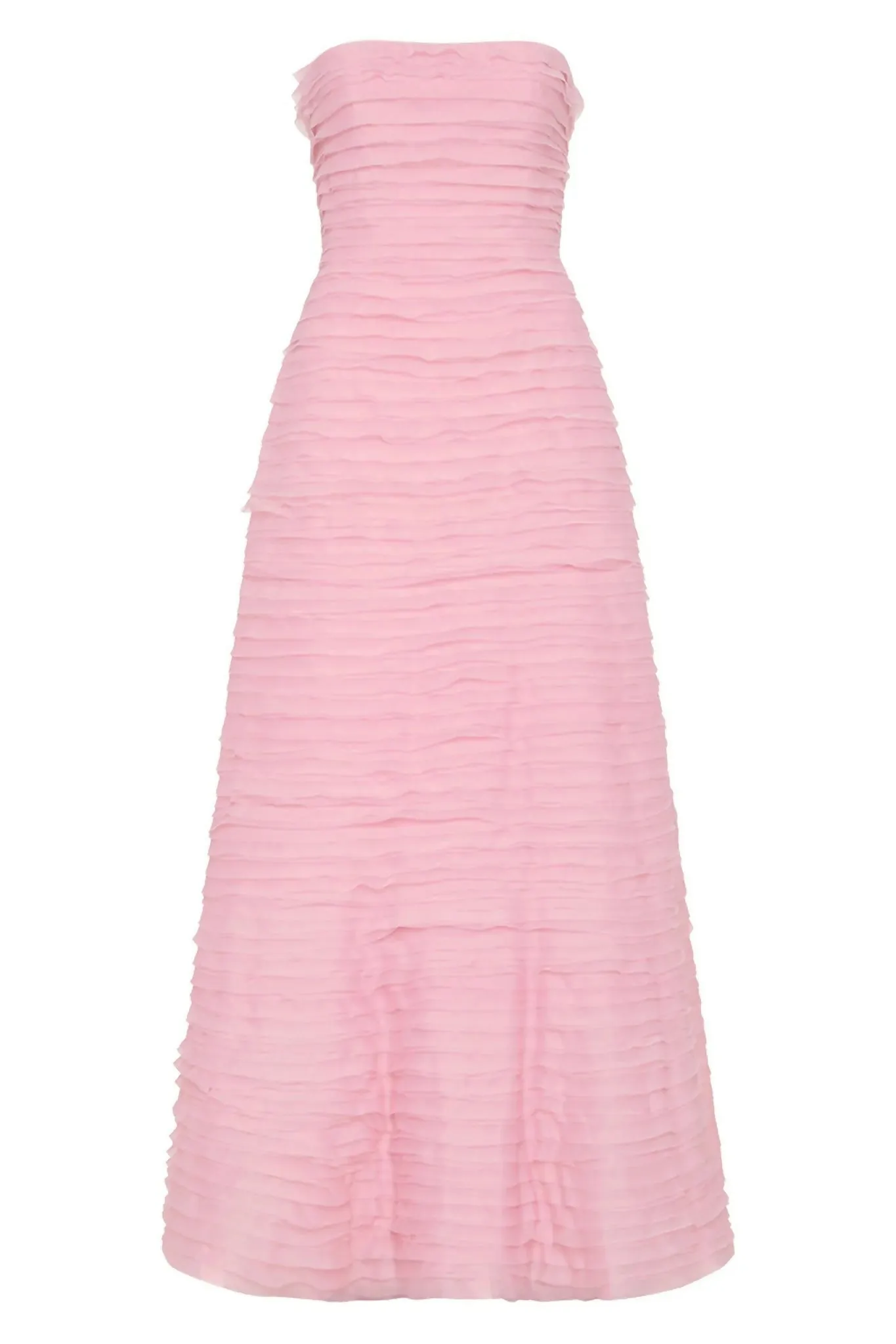 Aje Soundscape Maxi Dress in Chalk Pink Size 6, 8, 10 & 12