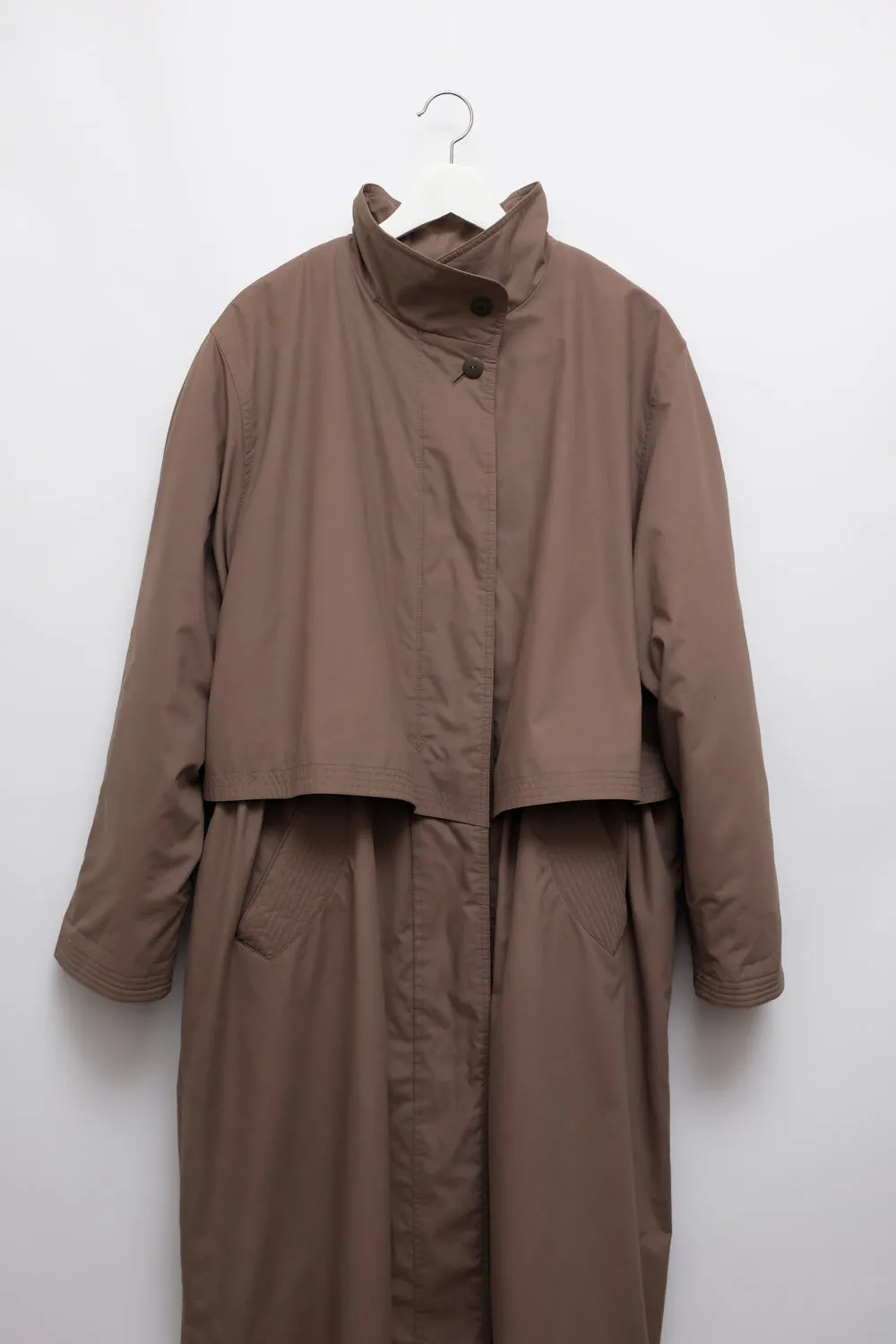 ALL SEASON BROWN VINTAGE TRENCH