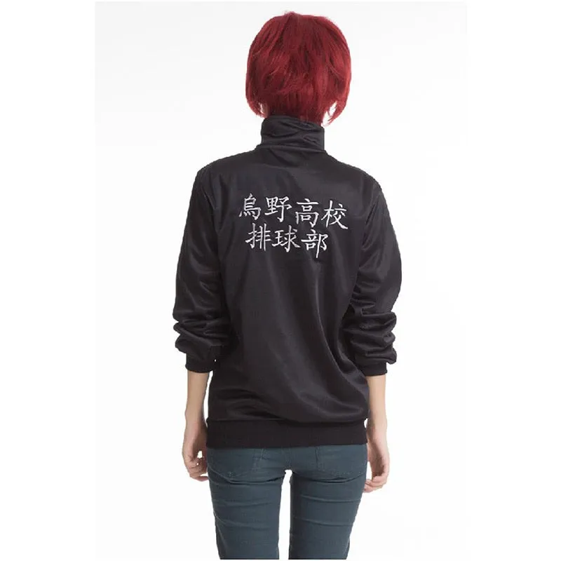 Anime Haikyuu Jacket Haikyuu Black