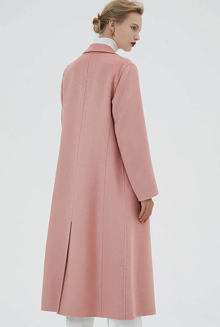 Double-breasted Cashmere Trench Coat