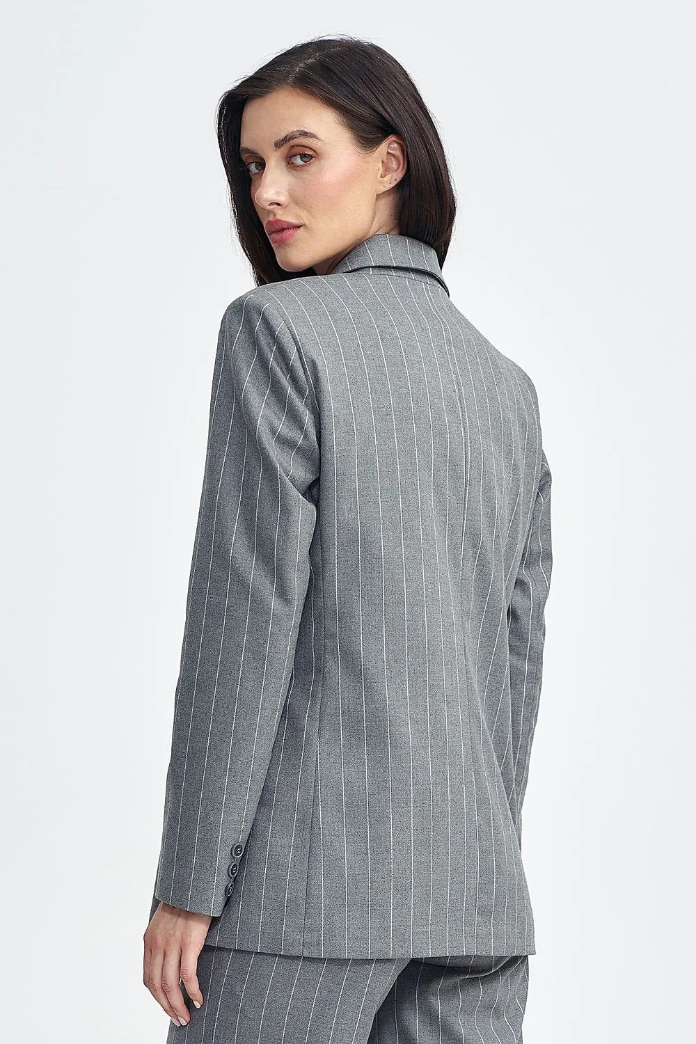 Double-Breasted Oversized Blazer