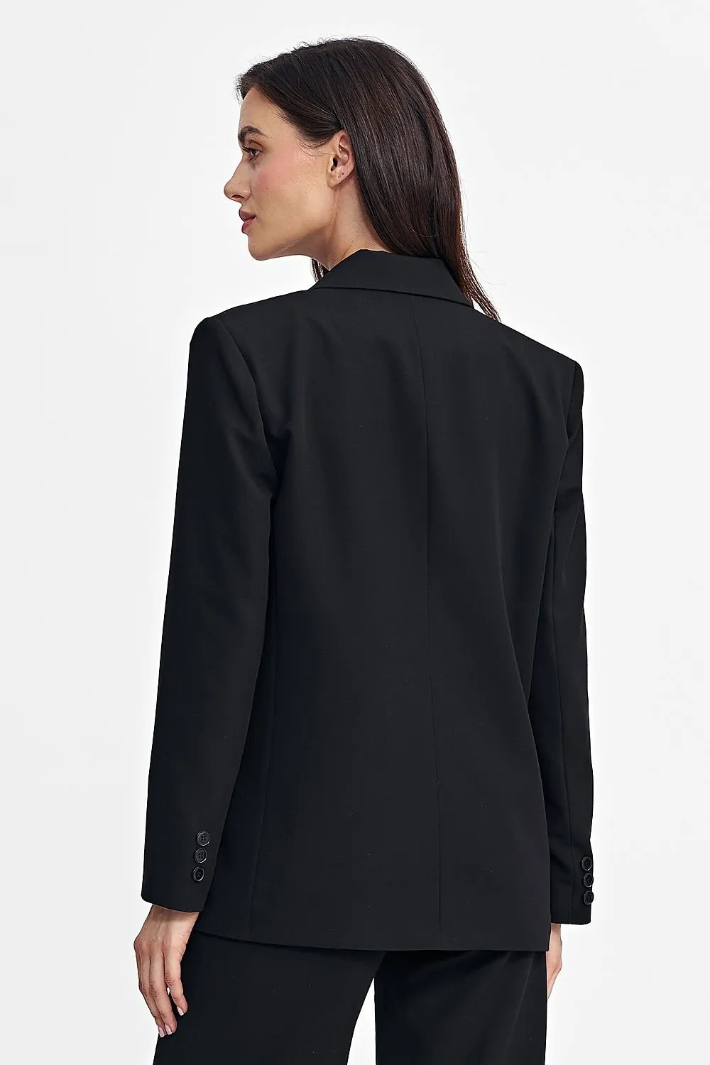 Double-Breasted Oversized Blazer