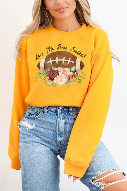 Fall Gameday Love Me Some Football Sweatshirt