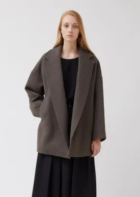 Felted Wool Oversized Jacket