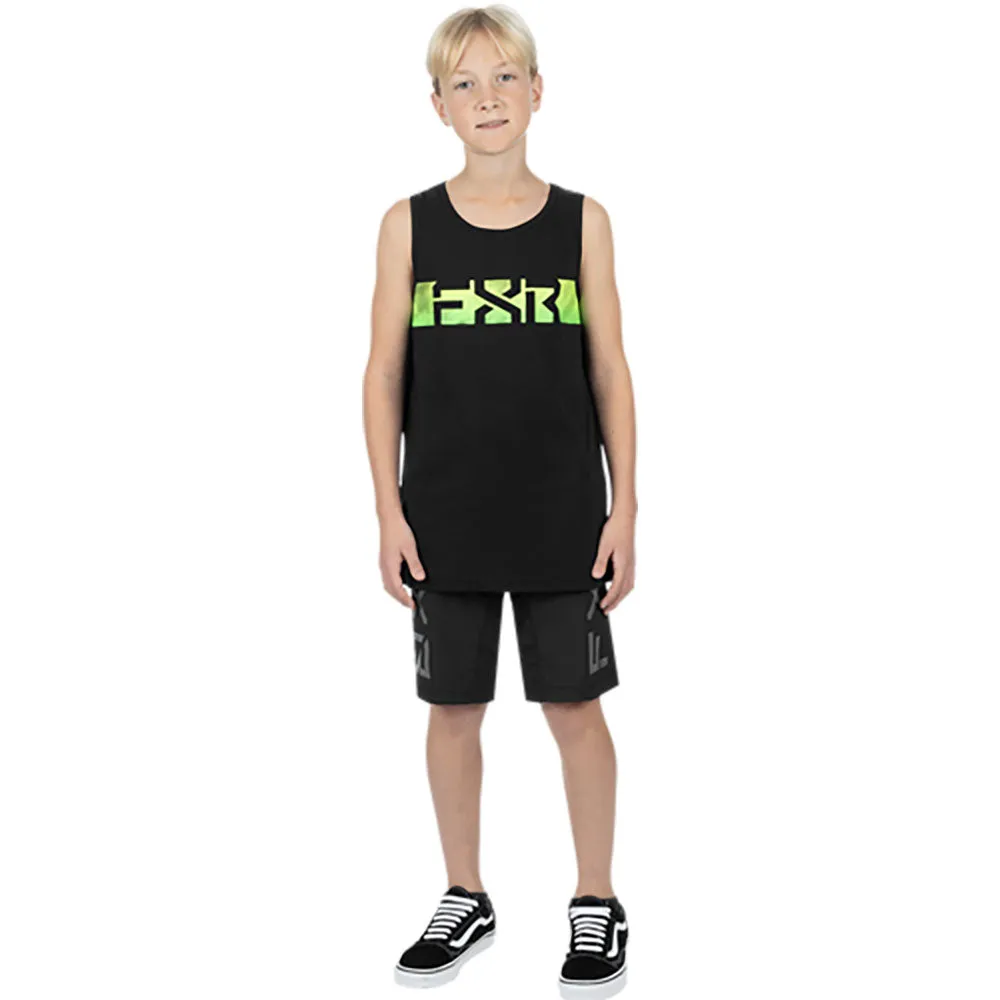 FXR Podium Premium Tank T-Shirt Black/Glowstick