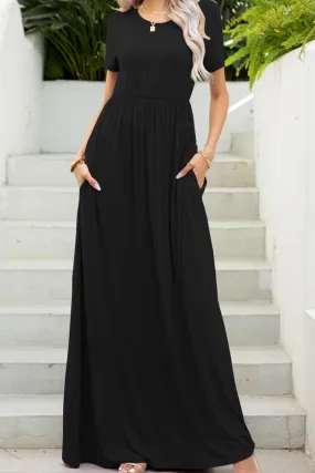 Hidden Haven Maxi Dress with Pockets