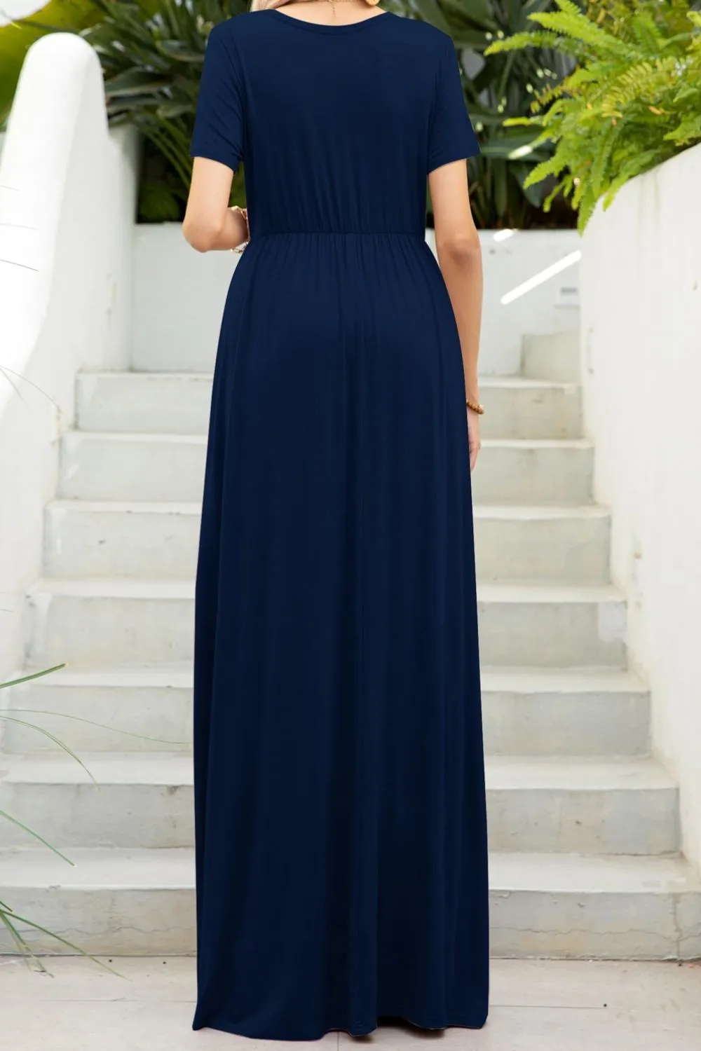 Hidden Haven Maxi Dress with Pockets