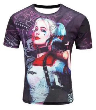 High Quality Printed 3D Punk T-shirts