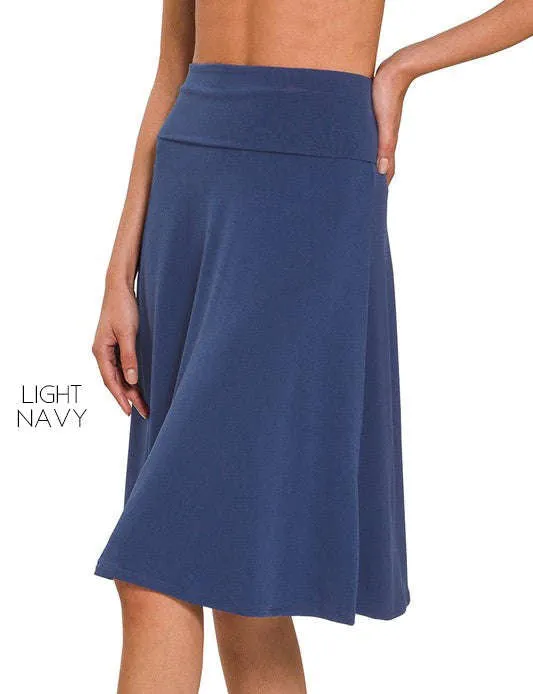 High Waist Everyday Skirt | S-3XL