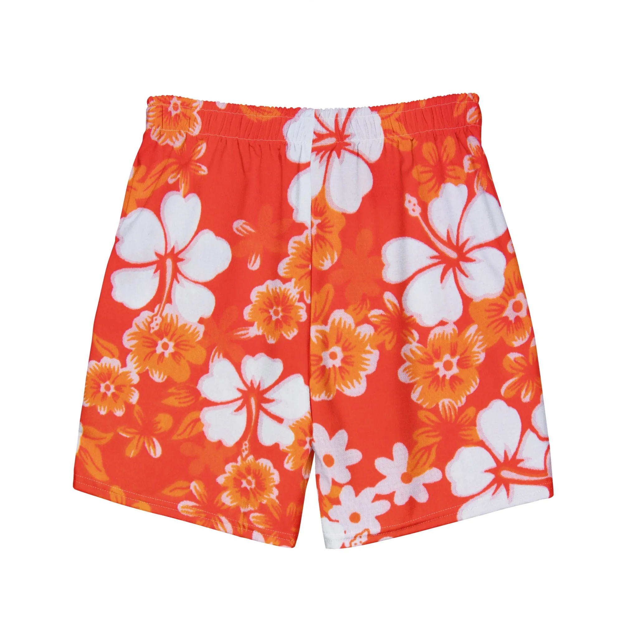 Humble Sportswear™ Men's Hawaiian Floral Swim Trunks