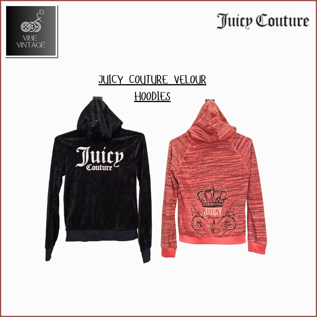 JUICY COUTURE VELOUR HOODIES - 18 PCS (BUNDLE 2)