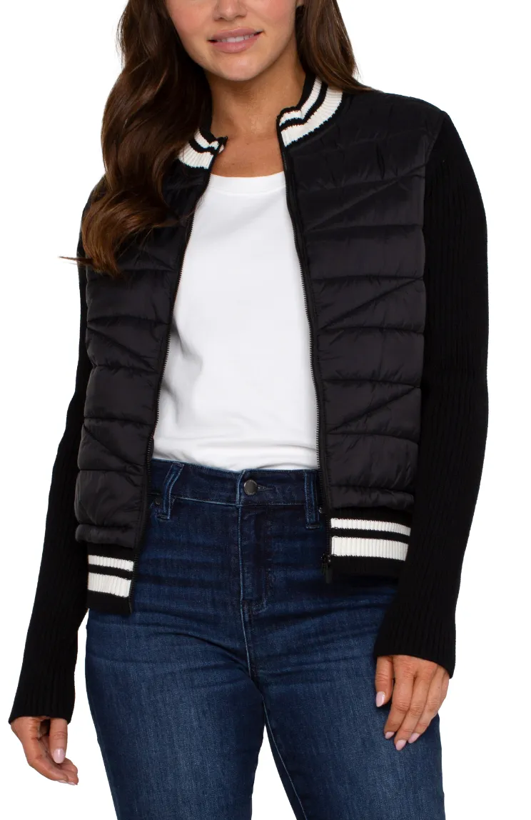 LVRP Front Zip Sweater Jacket