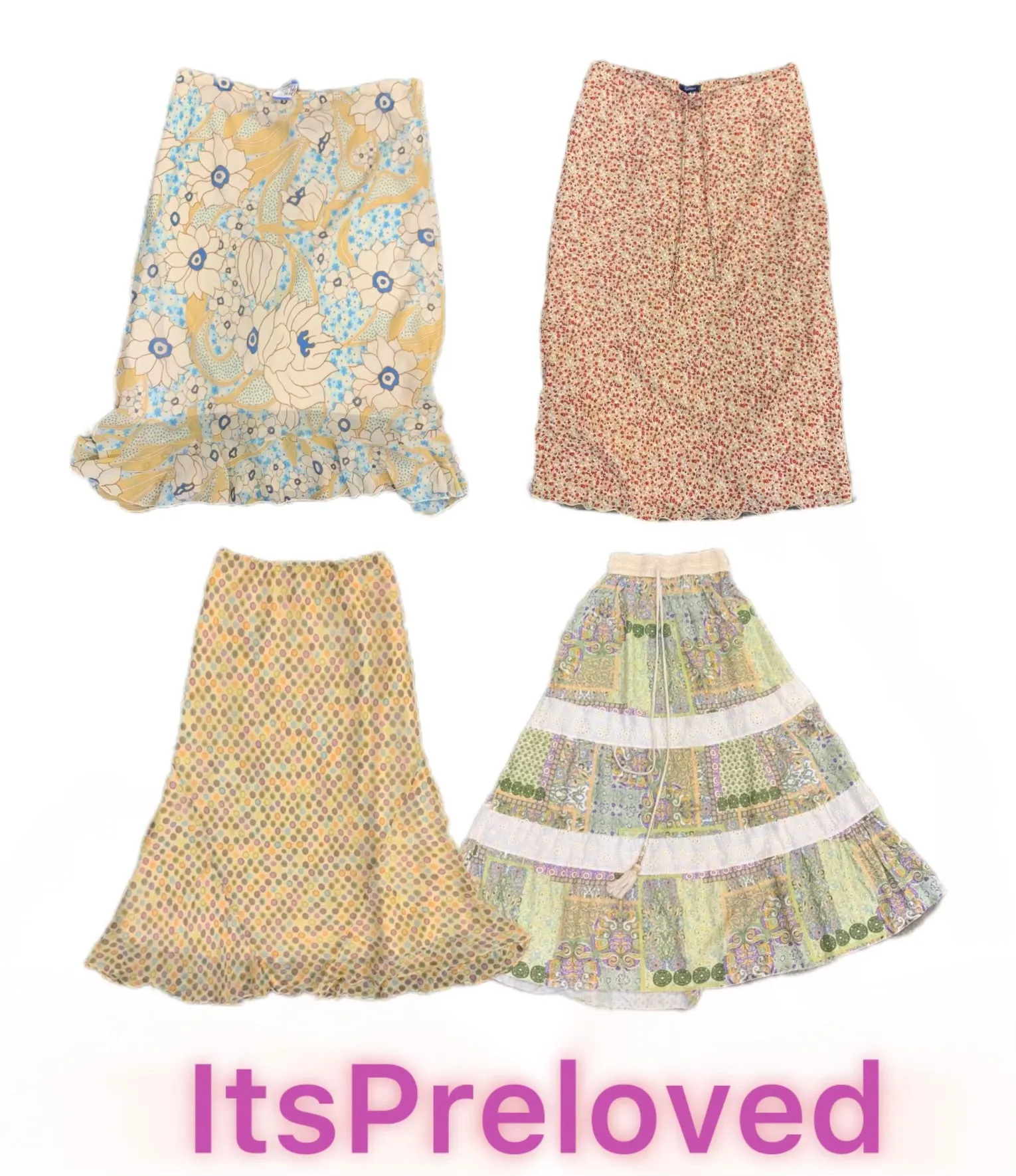 Mixed Floral Skirts(RX-862)