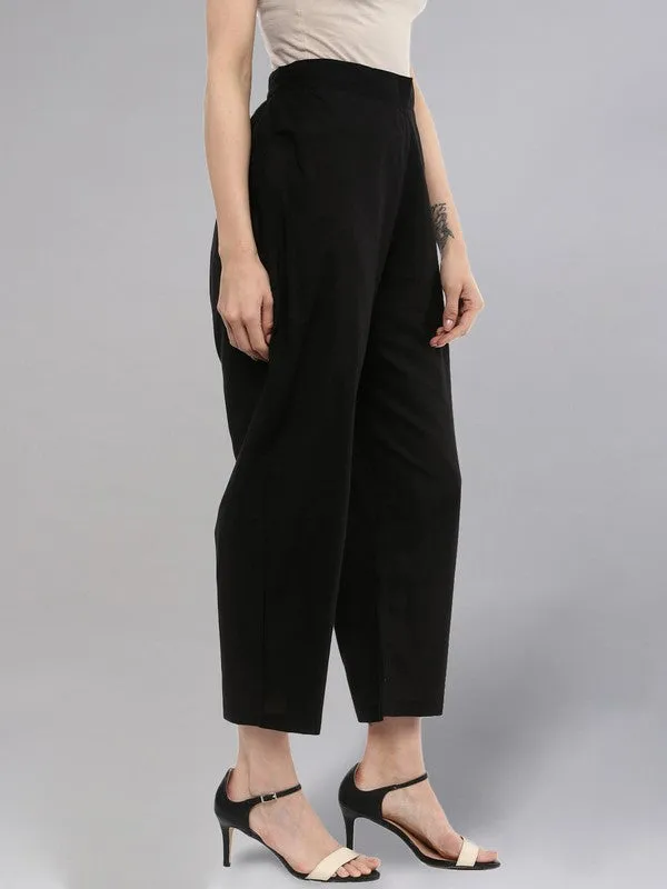 Navy Blue Palazzo Pants