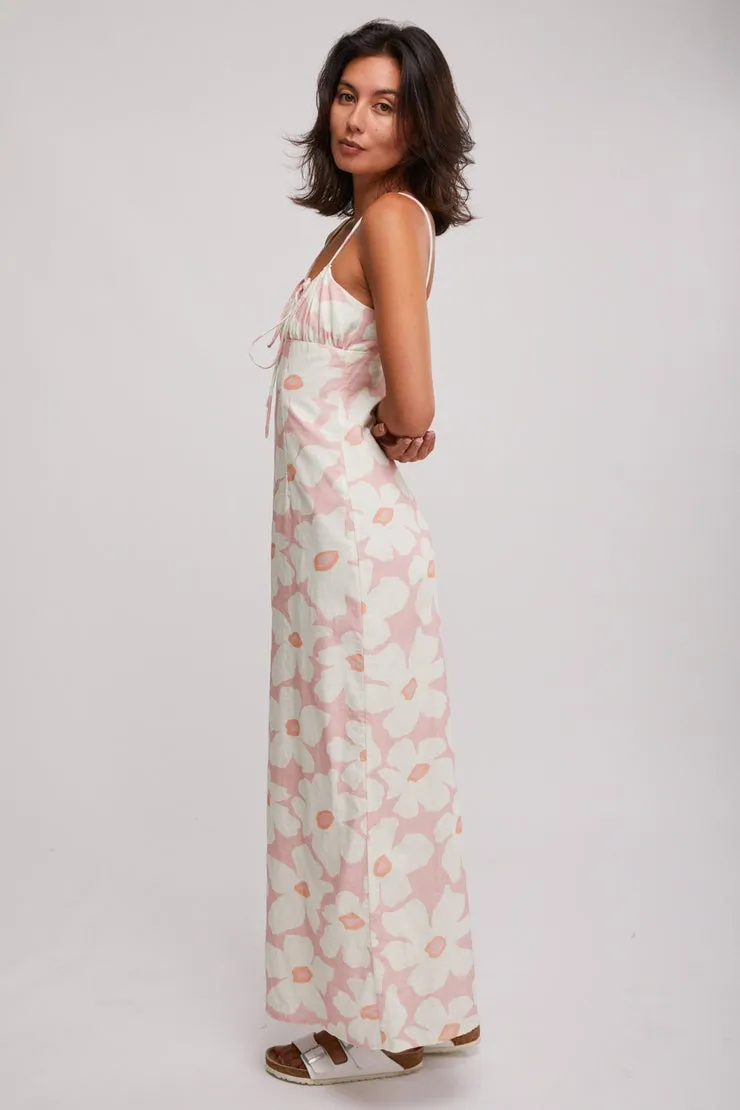 Rhythm Mimi Floral Gathered Maxi Dress