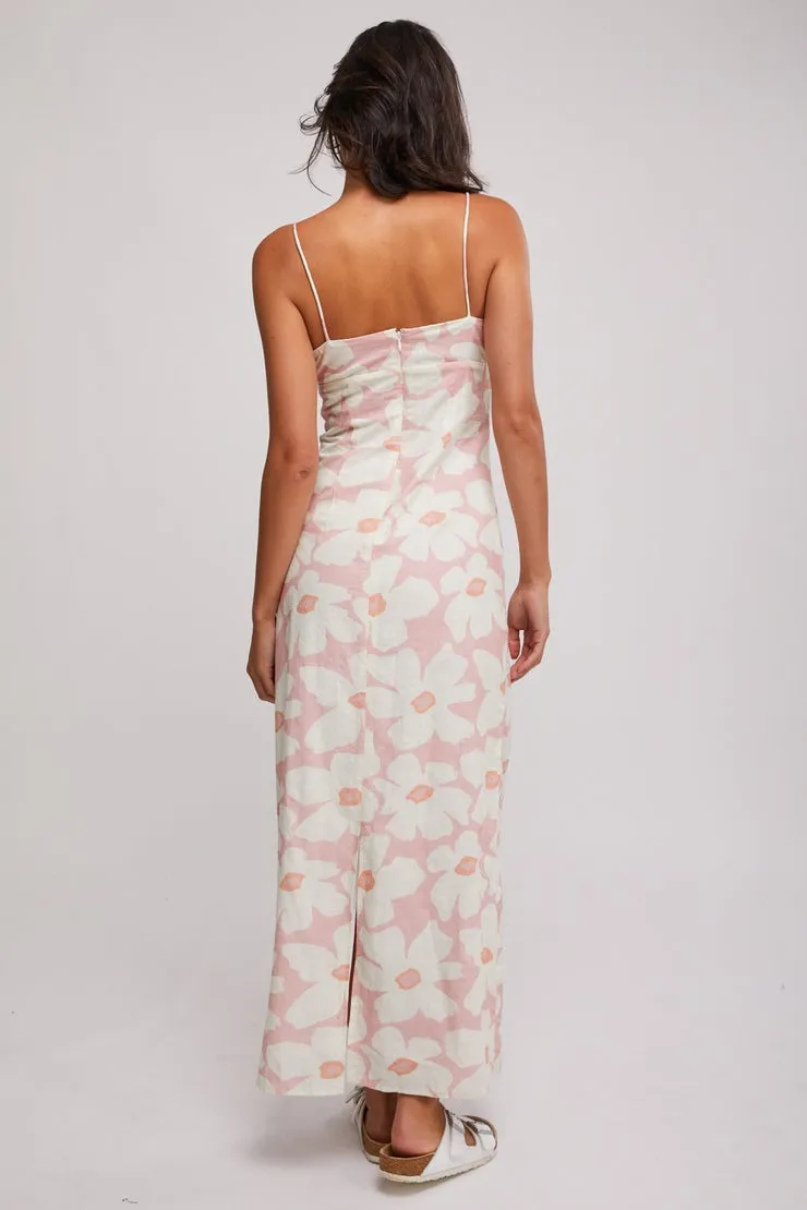 Rhythm Mimi Floral Gathered Maxi Dress