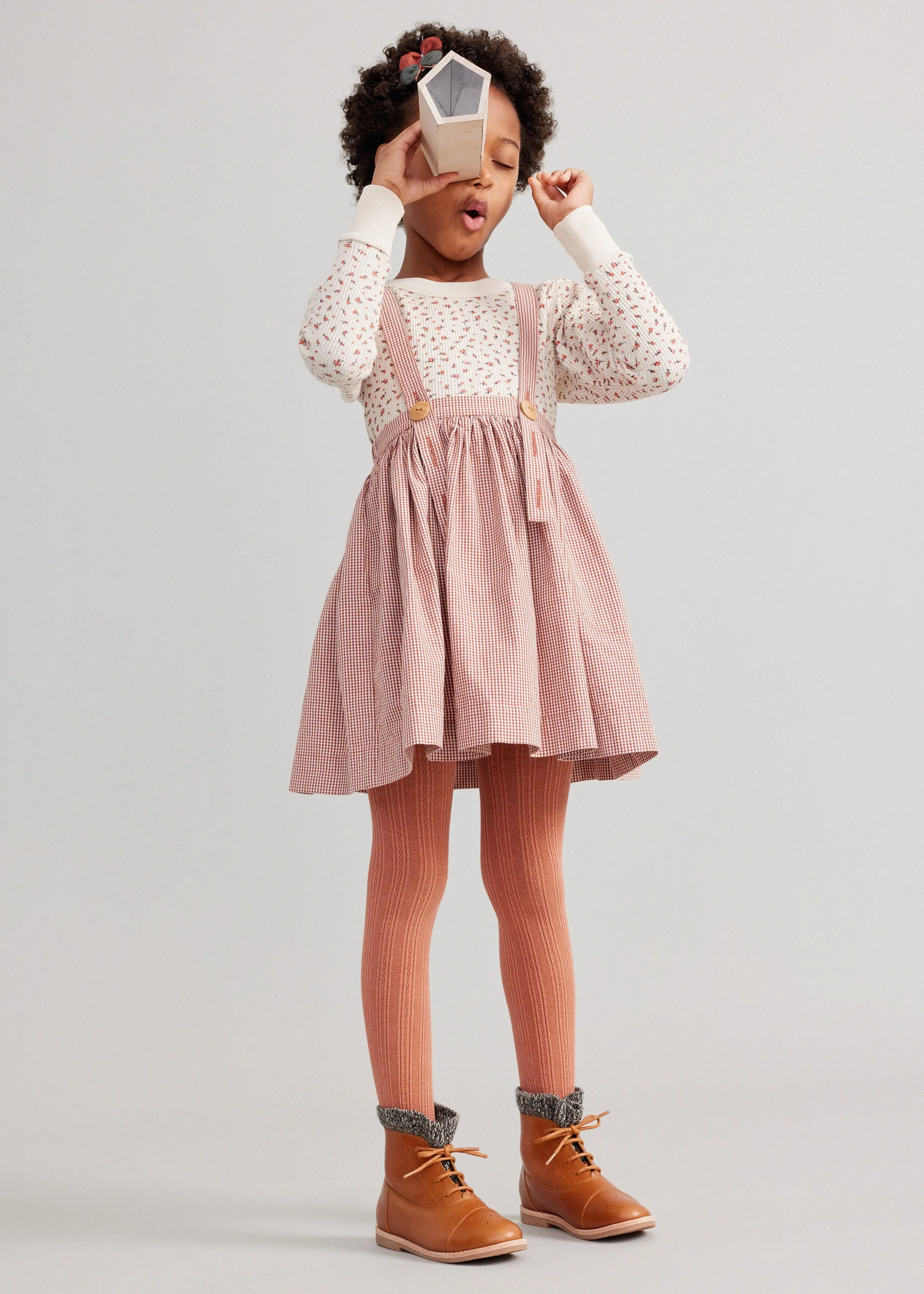 Soor Ploom Mavis Skirt - Mini Check