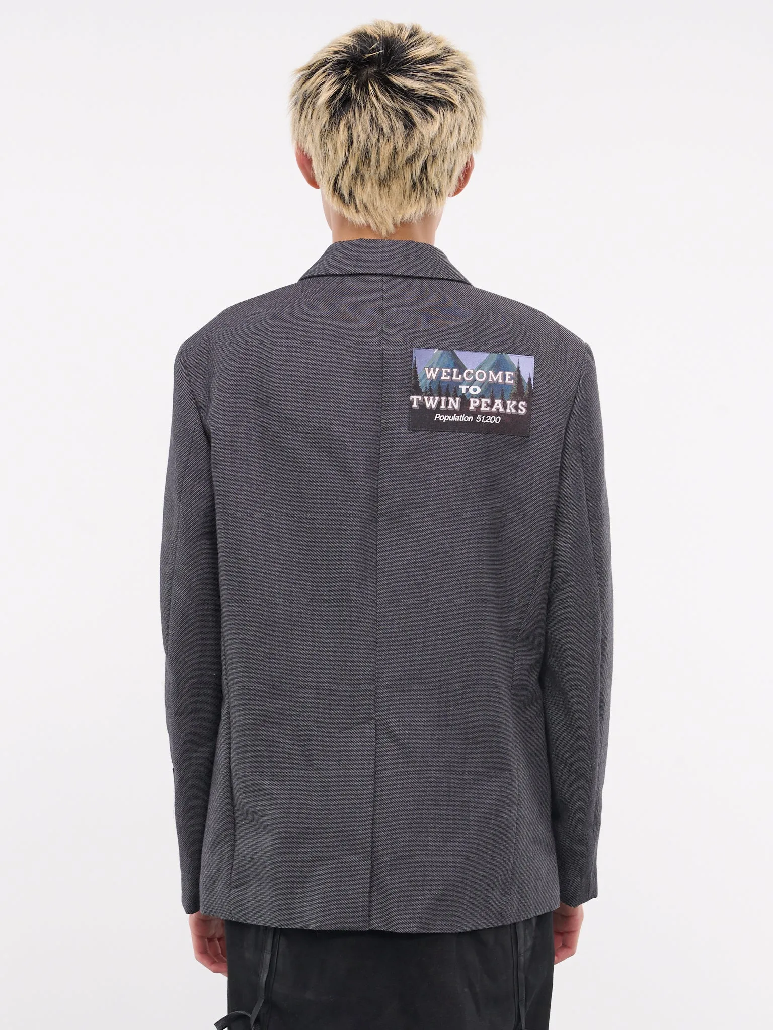 Twin Peaks Blazer (UC2D4101-3-T-CHARCOAL)