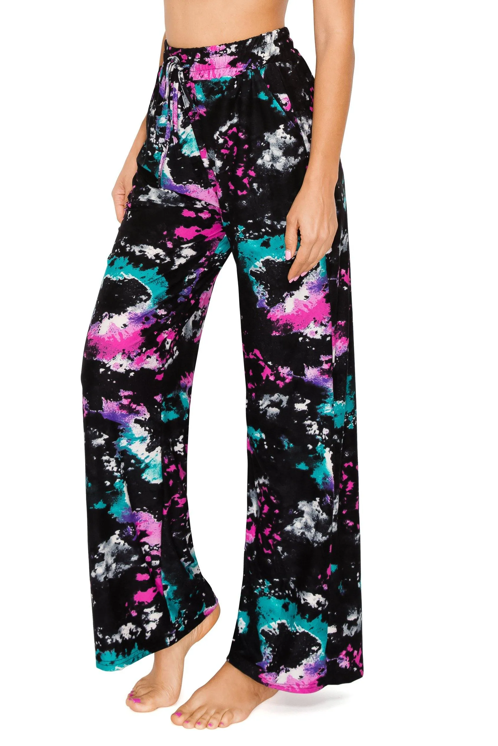 Wide Leg Pajama Pants