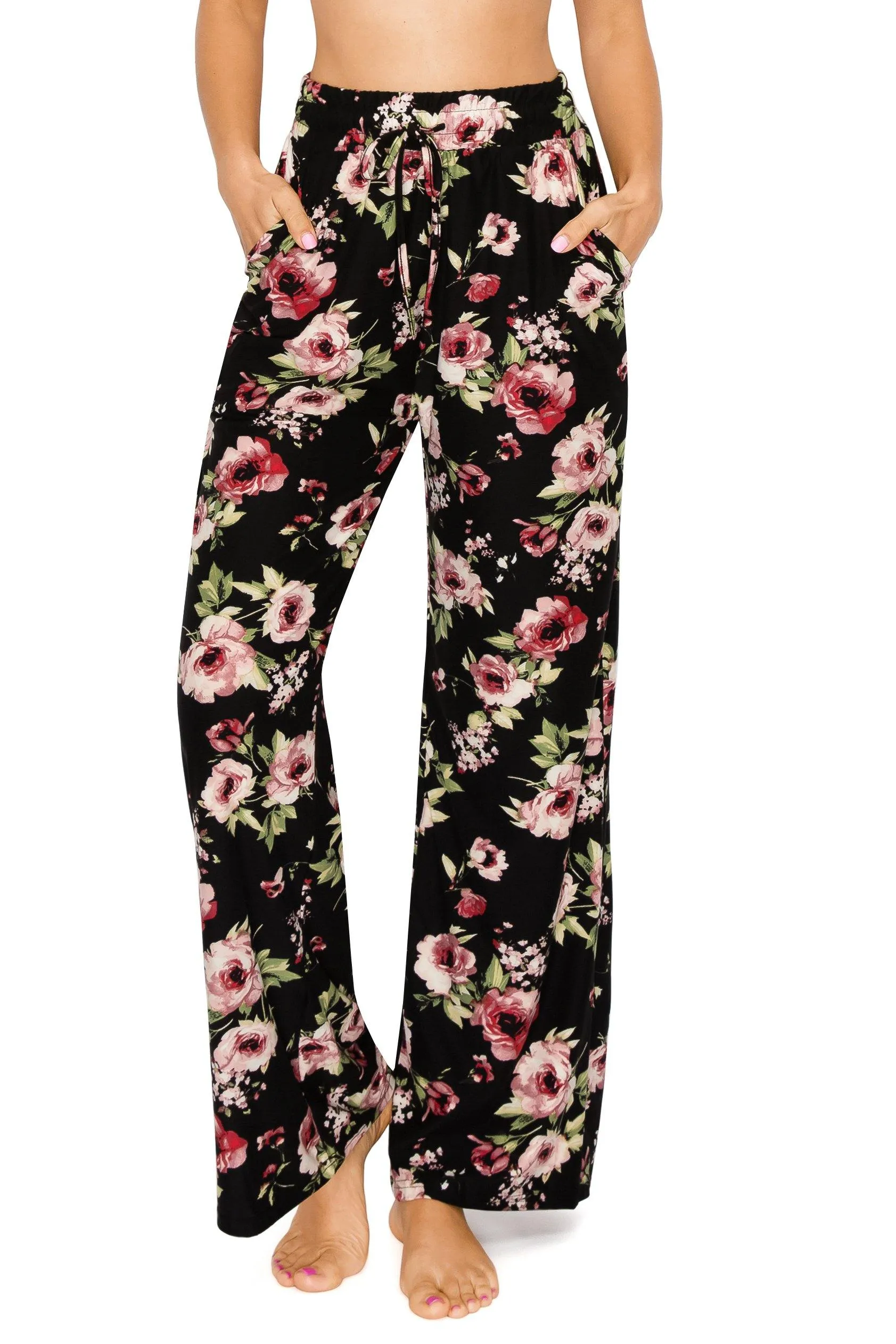 Wide Leg Pajama Pants